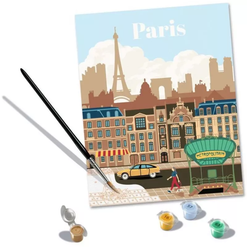 CreArt - Parigi colorata, pittura