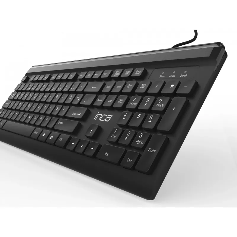 Inca IMK-377 tastiera mouse incluso office USB turco nero