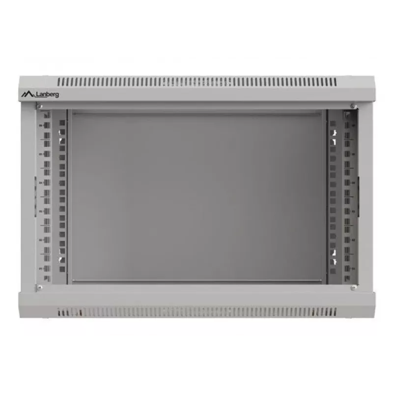 Armadio rack LANBERG WF03-5306-10S 19 pollici 6U grigio con porta in vetro
