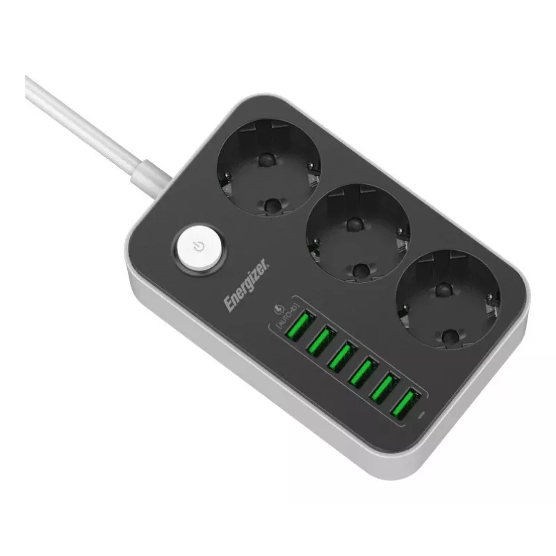 Powerbank portatile Energizer EPB2500W01EU 2500 mAh uscita USB caricabatterie compatto
