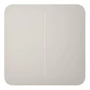 Pulsante Ajax SoloButton 2 vie beige 82,8 mm x 10,3 mm
