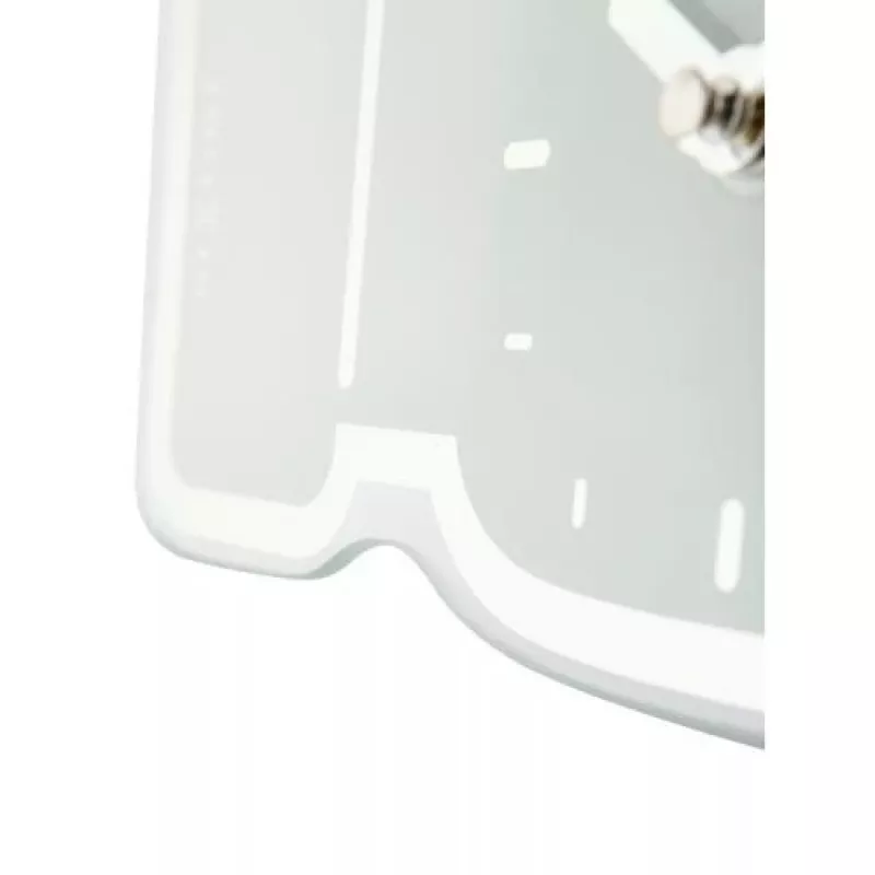 NeXtime orologio 5185wi Mini Thumbs Up, 20,5x21 cm, da parete, bianco/argento