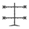 Supporto LCD SBOX LCD-F048-2 per display 17–32 pollici, supporta 4×9 kg, VESA 100×100