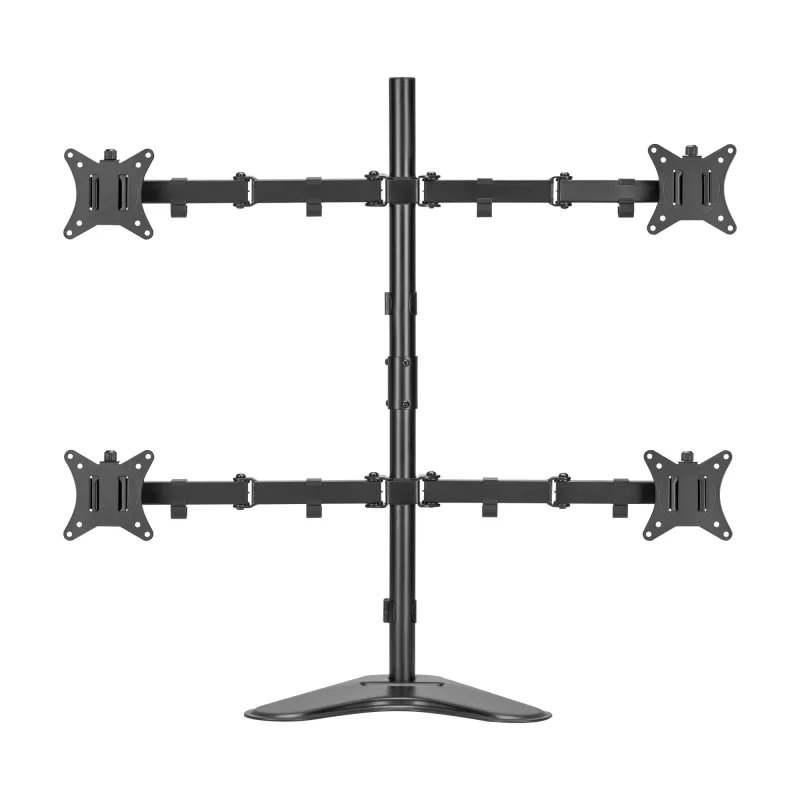 Supporto LCD SBOX LCD-F048-2 per display 17–32 pollici, supporta 4×9 kg, VESA 100×100