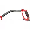 Seghetto multifunzione rosso, lunghezza lama 300 mm, seghetto ad arco rosso/nero