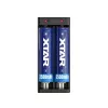 Caricabatterie per batterie Li-Ion XTAR a doppio slot per celle 18650, ingresso USB-C, 2 slot, nero, indicatori LED
