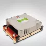 Inter-Tech Dynatron H-38G - dissipatore CPU ad aria - (per: socket 604) - rame - 70 mm - 1U (88885086)