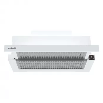 Cappa aspirante da incasso CATA TFH 6830 GWH 600 m³/h bianco comandi touch