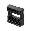 Caricabatterie XTAR 4 slot per AA/AAA (Li-Ion, NiMH) USB-C, indicatori LED, nero