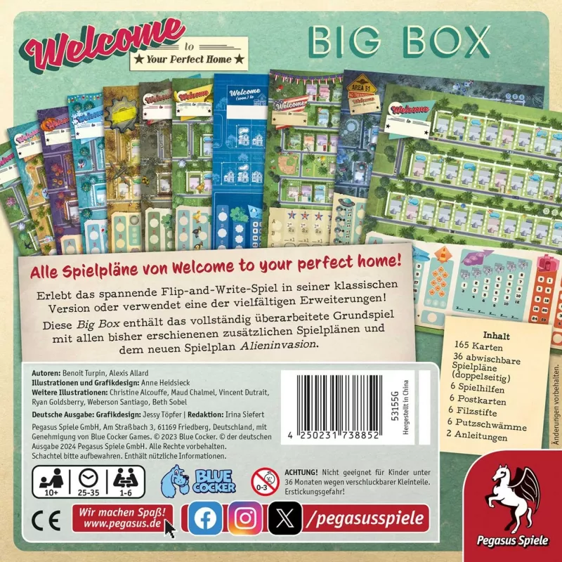 Willkommen bei deinem perfekten Zuhause Big Box, gioco da tavolo