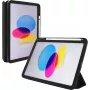 Custodia Folio jt berlin per Apple iPad 10.9 (2022) — nero trasparente