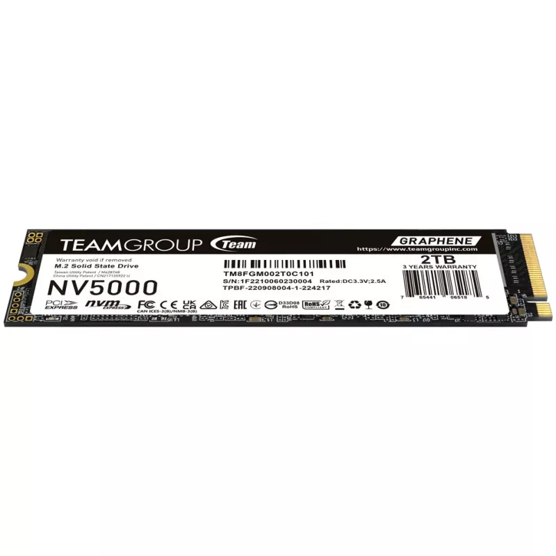 SSD Team Group 2 TB M.2 2280 PCIe 4.0 x4 TM8FGM002T0C101
