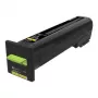 Lexmark 72K2XYE cartuccia toner Corporate ad altissima resa, giallo, 22.000 pagine