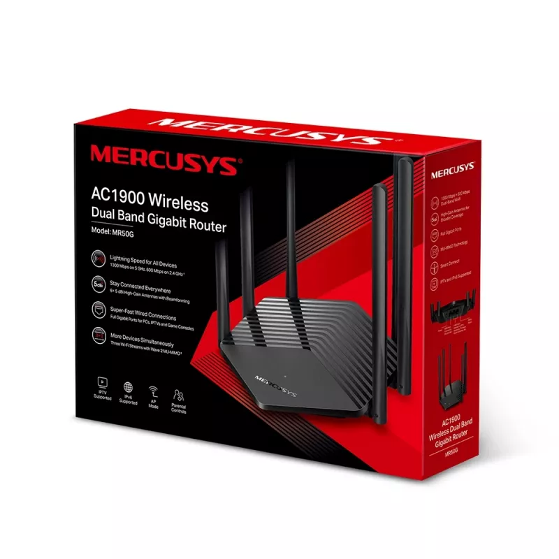 Mercusys AC1900 router wireless dual band Gigabit