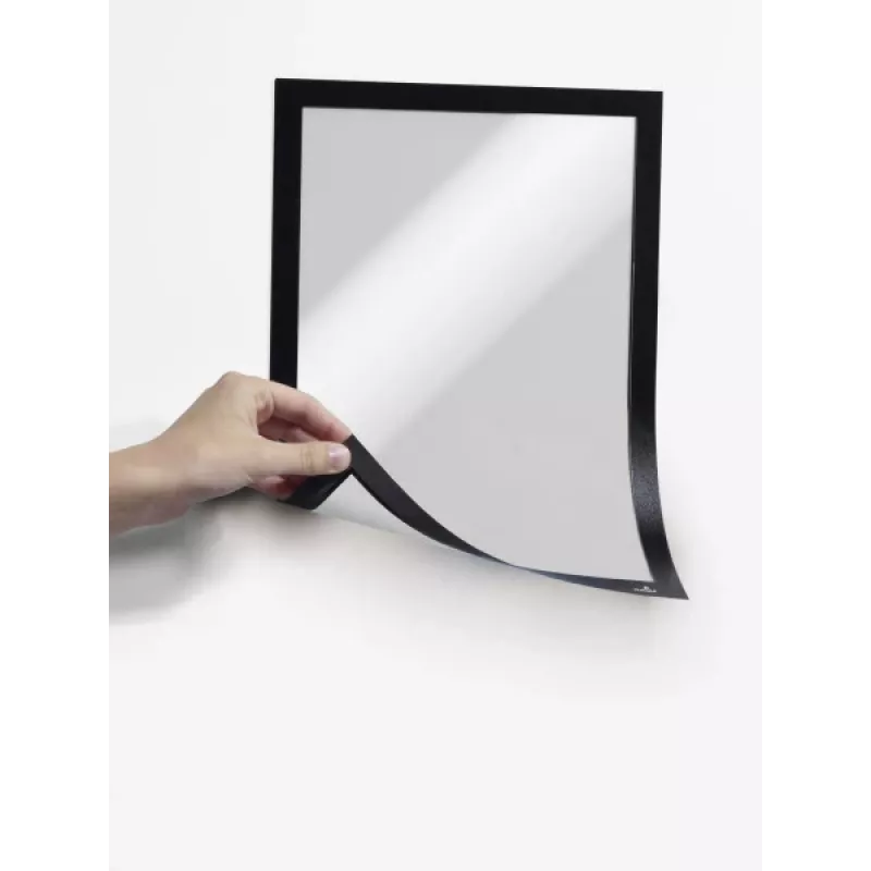 Cornice magnetica Durable Duraframe A4 nero