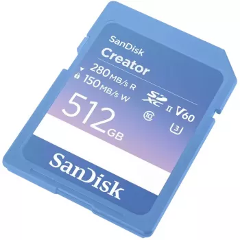 Memoria flash SanDisk 512 GB SDXC UHS-II Creator