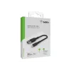 Cavo intrecciato USB-Lightning 15cm nero