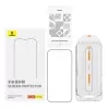 Vetro temperato Baseus Crystalline antigraffio iPhone 15 Plus