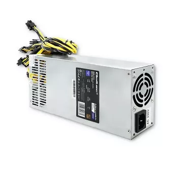 Alimentatore PCI-E Qoltec 50177 Smart 1600W | 80 Plus Gold - Data Mining