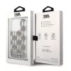 Karl Lagerfeld KLHCP14XLMNMS iPhone 14 Pro Max 6.7 hardcase argento / argento Liquid Glitter Monogram