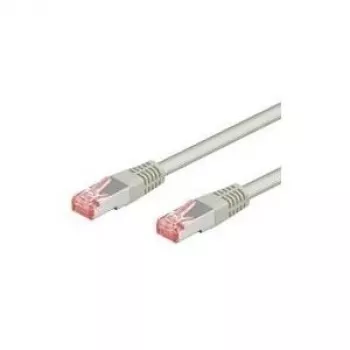 Cavo patch Wentronic Goobay CAT 6, S/FTP (PiMF), grigio, 7,5 m - miscela di rame CCA (93650)