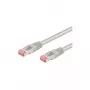 Cavo patch Wentronic Goobay CAT 6, S/FTP (PiMF), grigio, 7,5 m - miscela di rame CCA (93650)