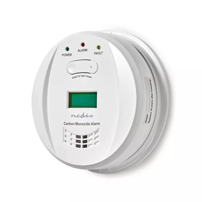 Rilevatore gas Nedis DTCTCO40WT monossido di carbonio (CO)