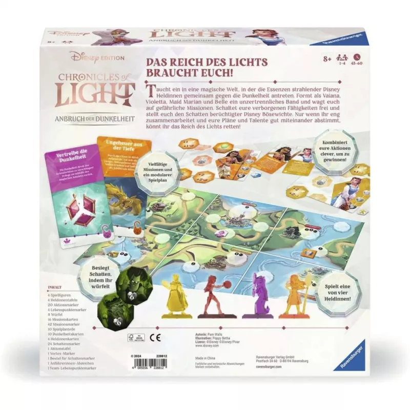 Chronicles of Light, gioco da tavolo