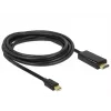 Adattatore cavo video DeLOCK 83698 Mini DisplayPort a HDMI 1 m nero