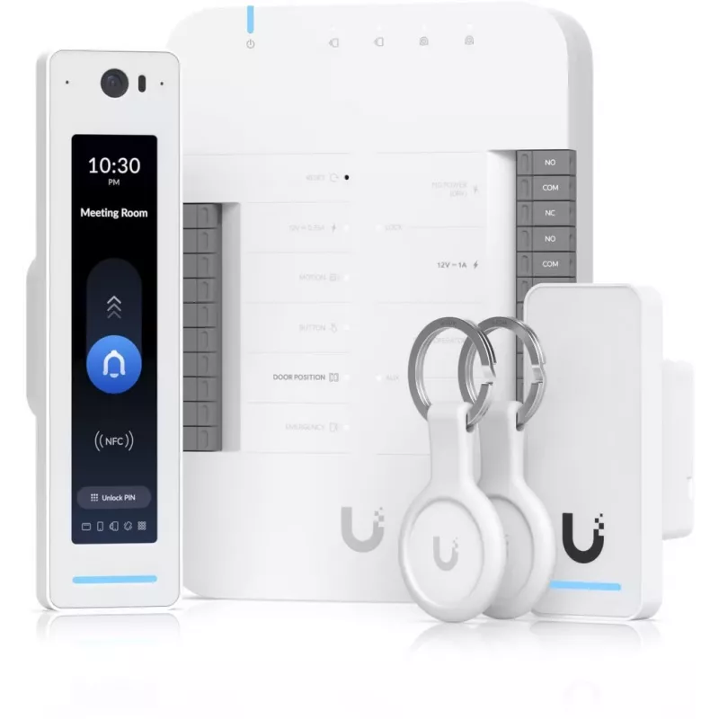 Ubiquiti G2 Starter Kit sistema professionale di controllo accessi di sicurezza argento