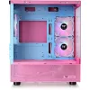 View 170 TG ARGB, case tower rosa, vetro temperato x 2