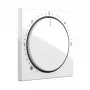 Placca Gira bianco puro modello 270603 per interruttori e prese