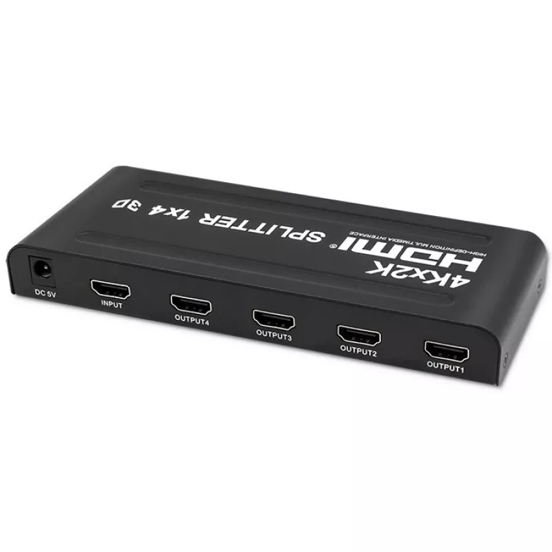 Qoltec 51798 splitter HDMI attivo 4 x HDMI 4K x 2K | 3.4Gb/s