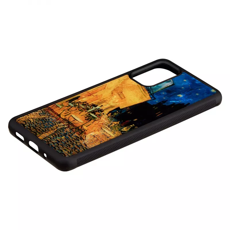 Custodia protettiva iKins per Samsung Galaxy S20+ — nera Cafe Terrace