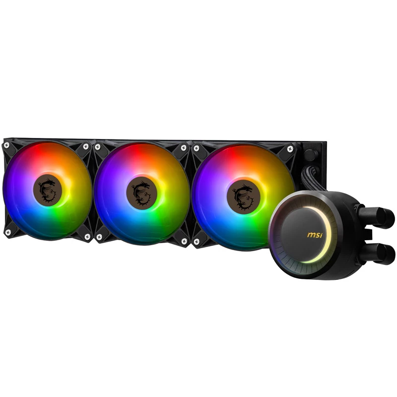 MSI MAG CORELIQUID E360 sistema di raffreddamento per computer scheda madre, processore kit raffreddamento a liquido 12 cm nero