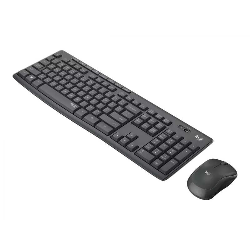 Set tastiera e mouse wireless Logitech MK295 Silent