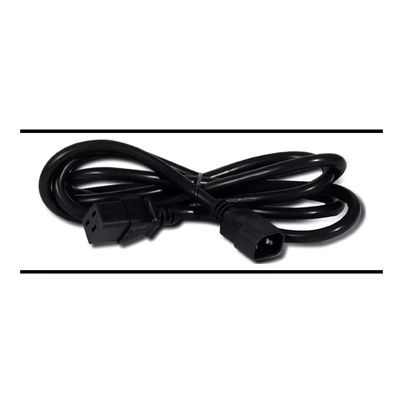 APC C19/C14 2m Nero connettore femmina C14 connettore femmina C19