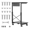Carrello CPU con ripiano NanoRS, max 80 kg, regolabile in altezza 550–850 mm, RS430