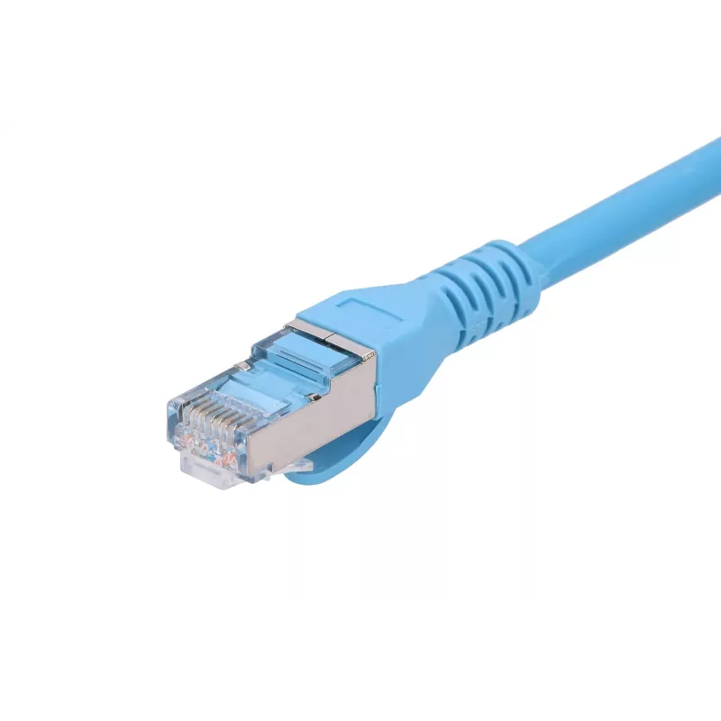 Extralink cavo patch LAN Cat.6A S/FTP 2m, cavo di rete in rame twisted pair 10Gbit/s