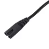 Akyga AK-RD-01A cavo di alimentazione CEE 7/16 a IEC C7 (a otto), CCA, 1,5 m