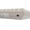 Tastiera meccanica White Shark Shinobi-2 Brown Switch layout US — design compatto, switch Brown