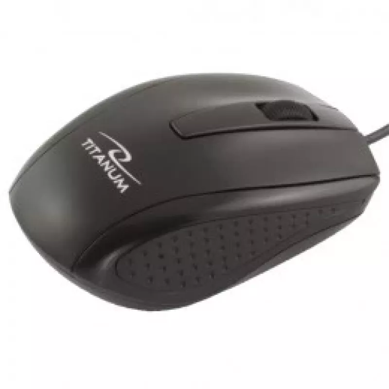 TITANUM TM110K mouse ambidestro USB Type-A ottico 1000 DPI