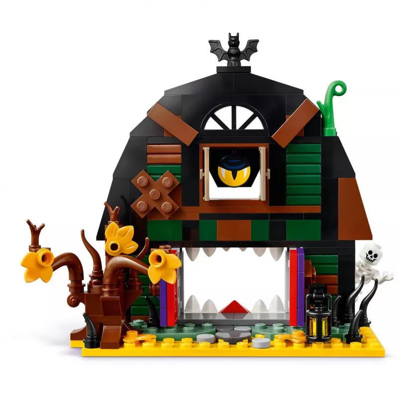 Set da costruzione LEGO Iconic Halloween Barn 40721, 205 pezzi, 1 minifigure, 140×170×60 mm