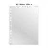 AD Class busta forata cristallina A4 60 µm, sacchetto 100 pezzi