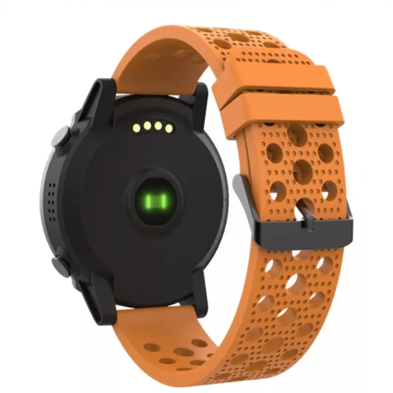 Denver SW-660 smartwatch GPS, AMOLED da 1,3", cinturino arancione