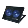 Vakoss LF-2463 base di raffreddamento per laptop 43,2 cm (17 inch) nero