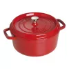 Pentola singola Staub Cocotte 24 cm ciliegia