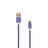 Sbox USB->Micro USB M/M 1m USB-10315U viola prugna