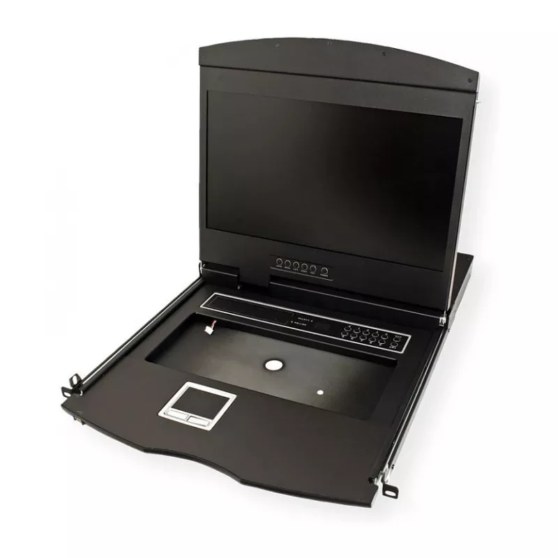 VALUE 26.99.0190 Console KVM da 19 pollici, 8 porte, USB, layout UK