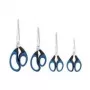 Forbici da ufficio WEDO 989 10 taglio dritto nero blu